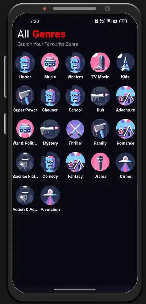 AnimoHub APK Interface 3