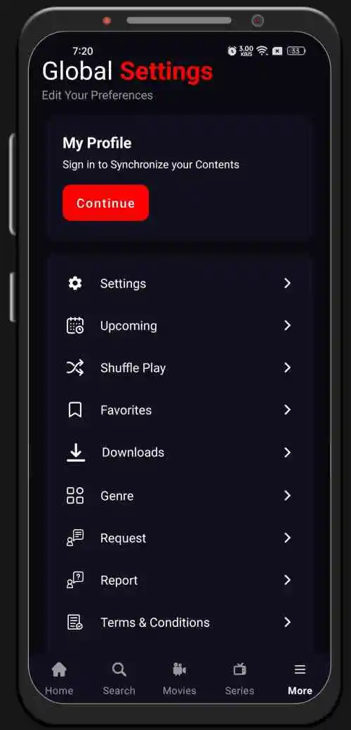 AnimoHub APK Interface 4
